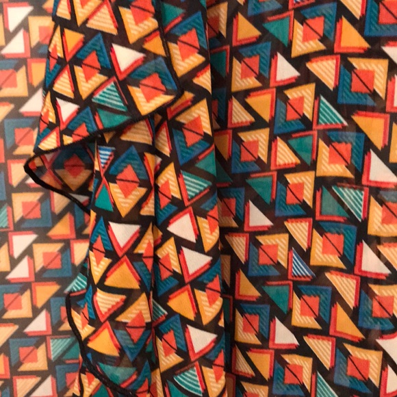 Lularoe Shirley, M, BNWT, geometric pattern - Picture 2 of 3
